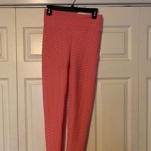 Pink leggings